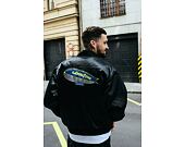 Bunda HUF × GOODYEAR Touring Satin Jacket Black