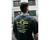 Triko HUF × GOODYEAR F1 Washed T-Shirt Washed Black