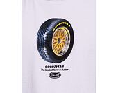 Triko HUF × GOODYEAR The Greatest T-Shirt White