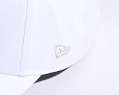 Dámská Kšiltovka New Era 9FORTY Womens MLB Metallic Logo Los Angeles Dodgers White / Silver