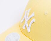 Dámská Kšiltovka New Era 9FORTY Womens MLB League Essential New York Yankees Soft Yellow / White