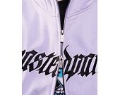 Mikina Wasted Paris Full Zip Streak - Storm Lilac