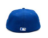 Kšiltovka Adam Wave New Era 59FIFTY MLB Authentic Performance Toronto Blue Jays Fitted Team Color