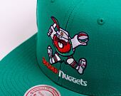 Kšiltovka Mitchell & Ness NBA Desert Green Snapback Hwc Denver Nuggets Teal