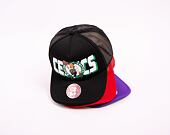 Kšiltovka Mitchell & Ness NBA Billboard Trucker Snapback Boston Celtics Black