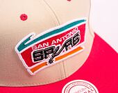 Kšiltovka Mitchell & Ness NBA Sail 2 Tone Snapback Hwc San Antonio Spurs Off White