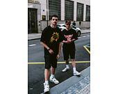 Triko New Era NBA Infill Logo Oversized Tee Chicago Bulls Black / Red