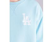 Mikina New Era MLB Heritage Crew Los Angeles Dodgers Pastel Blue / White