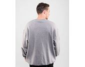 Mikina New Era MLB Heritage Crew New York Yankees Heather Grey / White