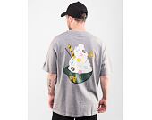 Triko New Era MLB Icecream Oversized Tee Oakland Athletics Heather Grey / Dark Green