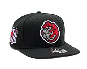 Kšiltovka Mitchell & Ness NBA Logo History Fitted Hwc Toronto Raptors Black