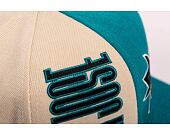 Kšiltovka Mitchell & Ness NHL Pop Panel Snapback San Jose Sharks Off White