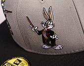 Kšiltovka New Era 59FIFTY Harry Potter All Houses Grey/Grey
