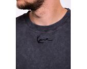 Triko Karl Kani Small Signature Heavy Jersey Boxy Tee anthracite