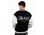 Bunda  Karl Kani Og Fleece College Jacket black/off white