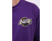 Triko New Era Infill Team Logo Oversized Tee Los Angeles Lakers Purple / Black
