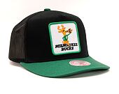 Kšiltovka Mitchell & Ness Nba Truck It Trucker Hwc Bucks Black