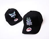 Kšiltovka Mitchell & Ness NBA Team Logo Hc Cr Snapback Bucks Black