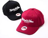 Kšiltovka Mitchell & Ness Branded Pinscript Classic Red BURGUNDY