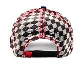 Kšiltovka Capslab Mario Kart - Mario Blue/Red/Checkered