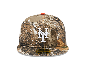New Era 59FIFTY LP Retro Crown MLB "2000 SUBWAY SERIES" Side Patch New York Mets Realtree/Orange