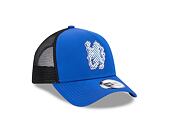Kšiltovka New Era 9FORTY A-Frame Trucker Overlay Chelsea FC Lion Crest Calming Blue