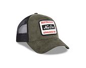 Kšiltovka New Era 9FORTY A-Frame Trucker Cord Trucker New Olive / Black