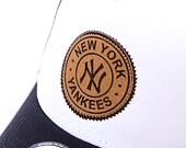 Kšiltovka New Era 9FORTY A-Frame Trucker MLB Team Patch New York Yankees White / Dark Royal