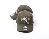 Dětská Kšiltovka New Era 9FORTY Kids MLB Outdoor New York Yankees New Olive / White