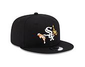 Kšiltovka New Era 9FIFTY MLB Koi Fish Chicago White Sox Black / Optic White