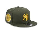 Kšiltovka New Era 9FIFTY MLB Side Patch New York Yankees New Olive / Mellow Yellow