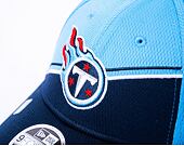 Kšiltovka New Era 9FORTY Stretch-Snap NFL Sideline 23 Tennessee Titans Team Colors