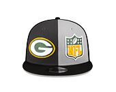 Kšiltovka New Era 9FIFTY NFL Sideline 23 Green Bay Packers Graphite