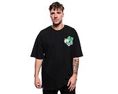 Triko New Era NBA Arch WordMark Oversized Tee Boston Celtics Black / Kelly Green