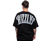 Triko New Era NBA Arch WordMark Oversized Tee Memphis Grizzlies Black / Birdseye Blue