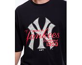 Triko New Era MLB Lifestyle Oversized Tee New York Yankees Navy / White
