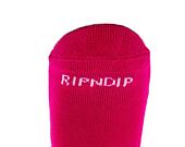 Ponožky Rip N Dip Stop Being A Pussy 2.0 Socks Pink Glitter