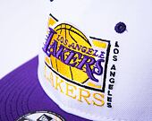 Kšiltovka New Era 9FIFTY NBA White Crown Los Angeles Lakers