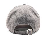 Kšiltovka New Era 9FORTY MLB Melton Wool Essential Boston Red Sox Graphite / Navy