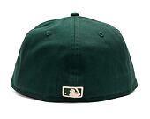 Kšiltovka New Era 59FIFTY MLB League Essential Los Angeles Dodgers Dark Green / Stone