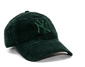 Kšiltovka New Era 9TWENTY MLB Wide Cord New York Yankees Dark Green / Dark Green