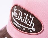 Kšiltovka Von Dutch Trucker Ottawa Corduroy Pink/Pink