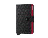 Peněženka Miniwallet Secrid Optical Black-Red