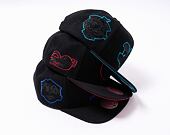 Kšiltovka Mitchell & Ness Tc Bottoms Snapback Hwc NBA CHARLOTTE HORNETS Black