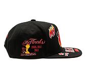 Kšiltovka Mitchell & Ness All Out Snapback Hwc NBA MIAMI HEAT Black