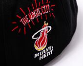 Kšiltovka Mitchell & Ness All Out Snapback Hwc NBA MIAMI HEAT Black