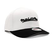 Kšiltovka Mitchell & Ness Branded Comfy Core Stretch Snapback White-Black