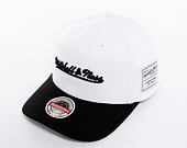 Kšiltovka Mitchell & Ness Branded Comfy Core Stretch Snapback White-Black