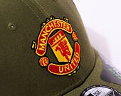 Kšiltovka New Era 9FORTY Seasonal Pop Manchester United FC New Olive / Team Color