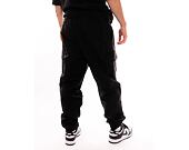 Kalhoty New Era Woven Joggers Black / Metalic Gold
